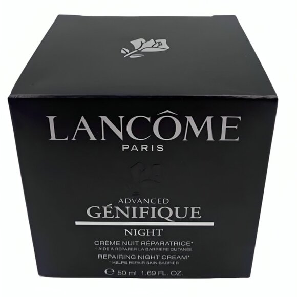 NEW Lancôme Advanced Génifique Night Cream – 1.7oz Repairing Formula - Picture 3 of 4